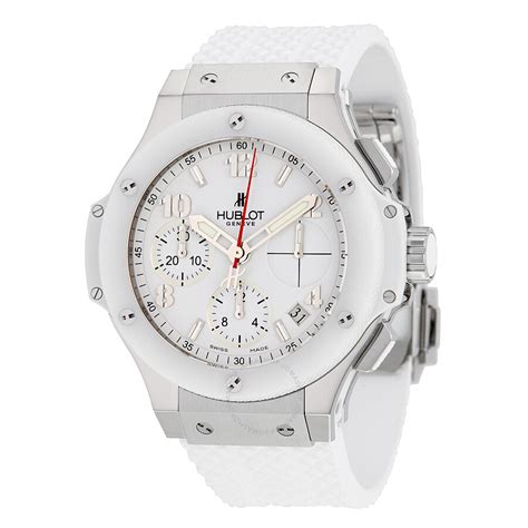 hublot big bang steel white automatic white dial men& 39|Hublot big bang.